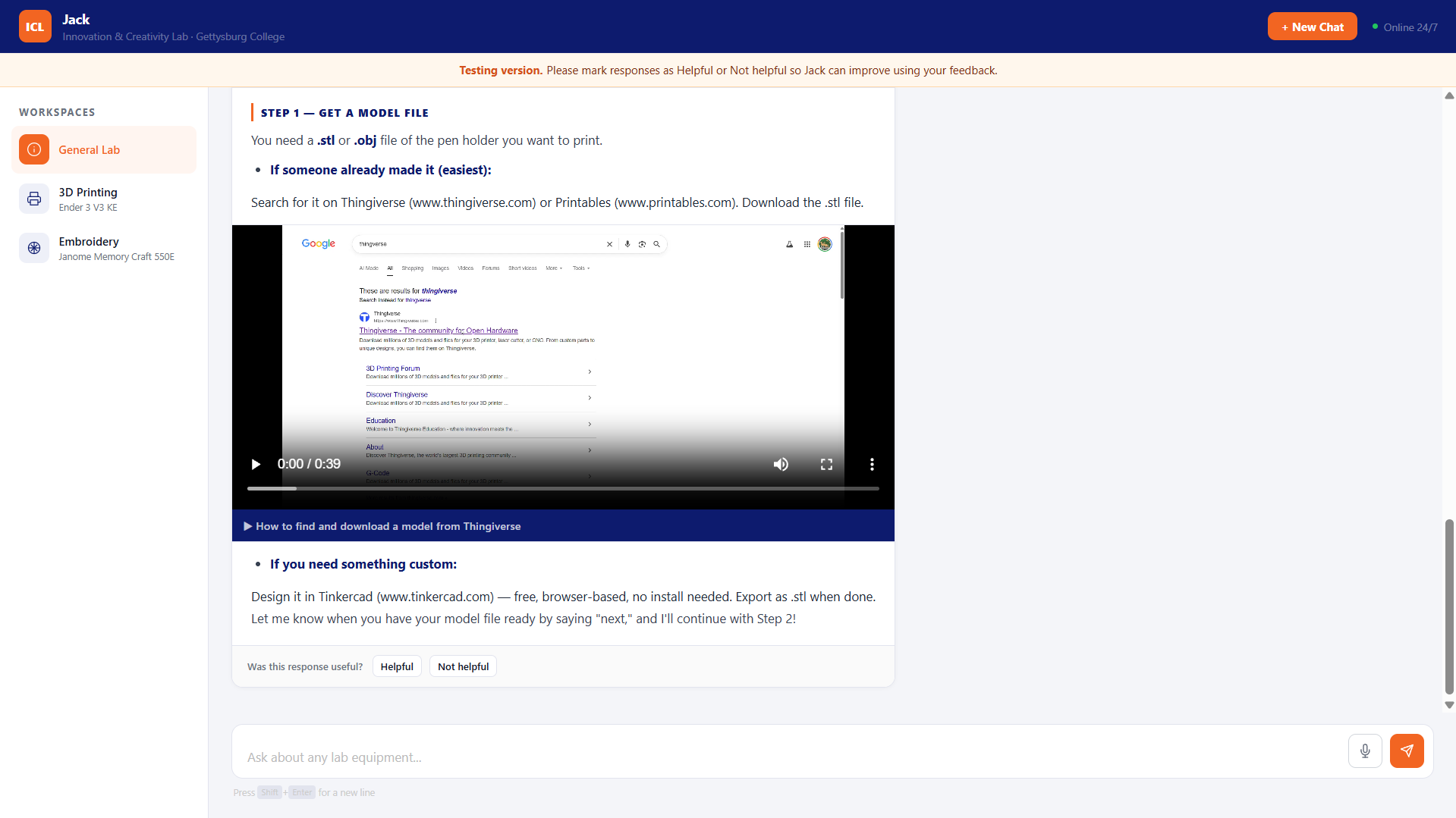 A step-by-step answer with an embedded how-to video